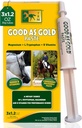 TRM Godt som Gold Equine Calming Supplement Paste til afslapning og Focus; Tryptophan, Magnesium, B Vitaminer - 3 Qty x 1,23 oz (3 Qty x 35g) - 3 Qty x 1,23 oz