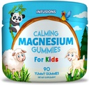 Infusioner Rolig Magnesium gummies for Kids 90 Greve - Sund Muskelben Energistøtte Soft og lækker Vegansk Friendly & Non- GMO