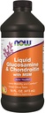 Now Supplements, Glucosamin & Chondroitin med MSM, flydende, fælles sundhed, mobilitet og komfort *, 16 -Ounce