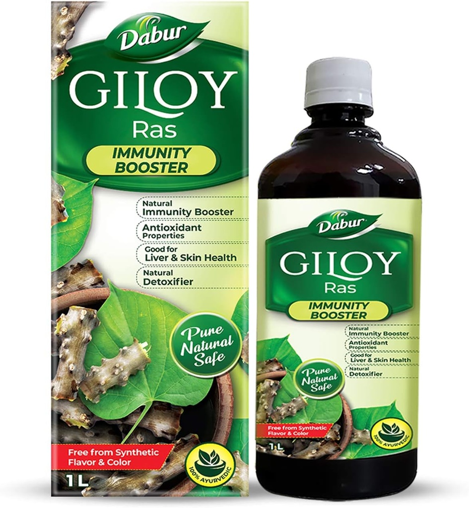 Dabur Giloy Juice Immunity Booster With Natural Source Of Antioxidants - 1 L