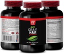 Foryngelse Skønhed - grå hårløsning - med BIOTIN & FOLIC syre - nettles kapsler, paba supplement, grå hår supplement, folat supplement til kvinder, vitaminer til grå hår reversal, 1B 60 Caps