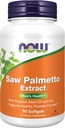 Now Foods Supplements, Saw Palmetto Extract med Pumpkin Seed Oil and Zink, Herresundhed *, 90 Softgels