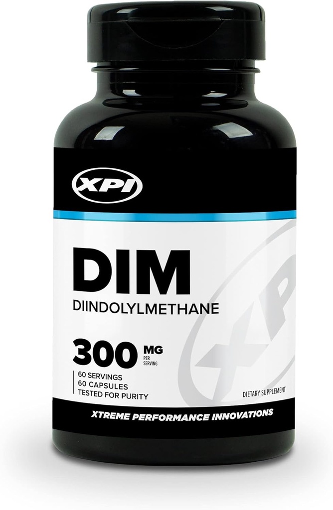 XPI DIM med BioPerine 300mg, 60 kapsler
