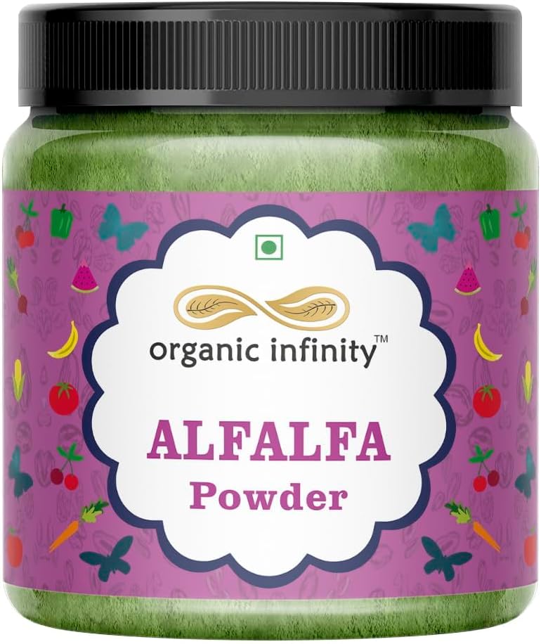 Alfalfa Grass Powder (100 Gram / 3.5 Ounce) Medicago Sativa