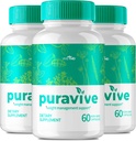 Vive MD Puravive Premium Vægttab Kapsler Anmeldelser - Original Formel - Puravive Vægttab Kapsler Original, Puravive Vægttab Pills, Puravive Exotic Rice Metode (3 Pack)