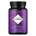 NAOMI Himalayan Berberine 500mg, Klinisk Studeret for Blood Sugar Support, Metabolic Function, Sund Vægt & Kolesterol, AMPK Aktivering, Non- GMO, Vegan, Gluten- Free, 60 Kapsler, 1 - Måned Supply