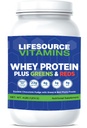 LifeSource Vitaminer Whey Plus grønne & røde Phyto fødevarer (4 pounds)