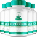 Vertigenics Brain Supplements for Memory and Focus Capsules, Vertigenics Advanced Formel Brain Health Support - Maksimal styrke Nootropics Verti Genics Alle naturlige support anmeldelser (5 Pack)