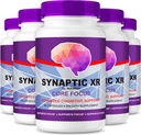 NutraRize (5 Pack) Synaptic XR - Daily Support Capsules with a Balanced Blend for Focus, Sharpness og Everyday Performance 124; Easy- to- Take Pills for Daily Wellness (300 Capsules)