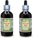 TOU Gu Cao, Speranskia (Speranskia Tuberculata) Glycerit, Økologisk Tørret Herb Alkoholfri Væskeekstrakt (Brand Name: HerbalTerra, Stolt Made in USA) 2x4 fl.oz (2x120 ml)