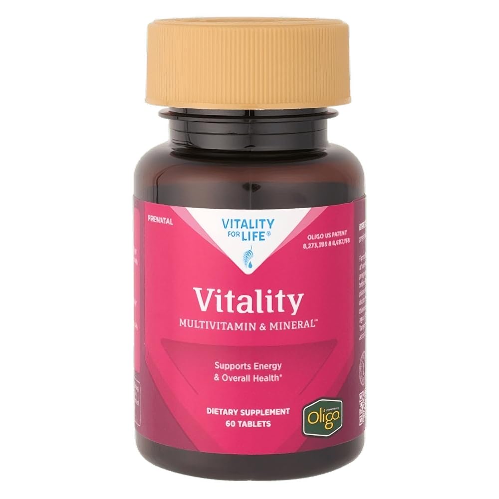 Melaleuca Multivitamin & Mineral supplement til Prenatal (Kvinder), drevet af Oligo (60 tabletter) - Understøtter energi & samlet sundhed