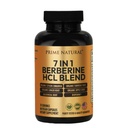PRIME NATURAL Berberine HCl 600 mg Økologisk Ceylon Cinnamon 400mg Økologisk gurkemeje 200mg Økologisk Ginger 130mg Økologisk Æble Cider Vinegas 65mg Guldsæl Root 6, 5 mg Bioperine 3 mg