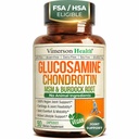 Glucosamin Chondroitin MSM - Fælles supporttillæg til kvinder og mænd med Glucosamin Sulfate 1500 mg, Chondroitin og MSM - til brusk, fælles sundhed og fleksibilitet - 90 kapsler, Vegan