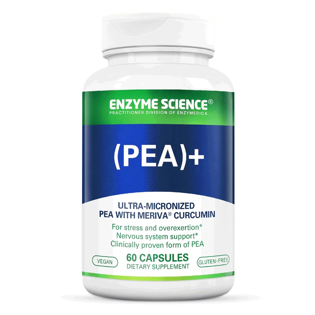 Enzyme Science Pea + Gurkemeje supplement til fysiologisk støtte Hjælper støtte Nervesystemet, immunsystemet og muskulaturen - 60 kapsler