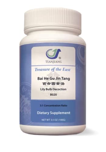 Treasure of the East, Lily Bulb Decction - Bai He Gu Jin Tang (5: 1 Koncentreret Herbal Extract Granules, 100g)