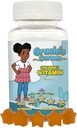 Gracie 's Corner Stars Kids Multivitamin Gummies med Omega 3 - Børns Vitaminer A, B, C, D - Star- Shaped Toddler Multivitaminer, Plant- baseret, Gluten- Free Kids Gummics, 60 Greve