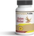 Gluten Blocker, 60 kapsler, Enzyme Mix for Food Intolerance, Digest wih Ease, Fast Relief.