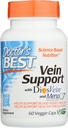 Doctors Best Vein Support with DiosVein and MenaQ7, Non- GMO, Vegan, 60 Veggie Capsule (pakning med 1)