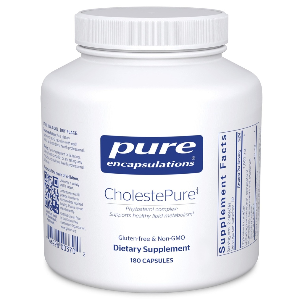 Rene indkapslinger CholestePure; supplement til støtte Kardiovaskulær sundhed, enzymer funktion, og Lipid Metabolisme *