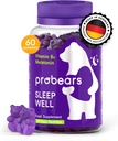 Probeans ® Melatonin & B6 Gummies for Kids & Voksen - Sleep Natural Melatonin & B6 Vitamin til Alle Generatorer Sleep - Gluten- Free, Gelatin- Free, Halal - 60 Greve