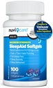 Maksimal styrke SleepAid Soft Gels - Nighttime Sleep Aid med Diphenhydramin HCl 50mg - Ikke Habit Forming Sleeping Pills til voksne - Ekstra stærk OTC Sleep Aid til voksne (100 Tæl)
