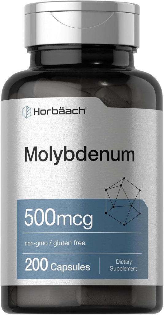 Horbaach Molybdæn Supplement: 124; 500mcg