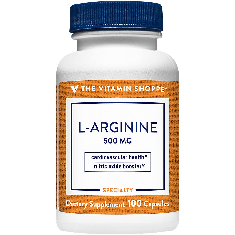 L- Arginin 500 MG - 100 kapsler
