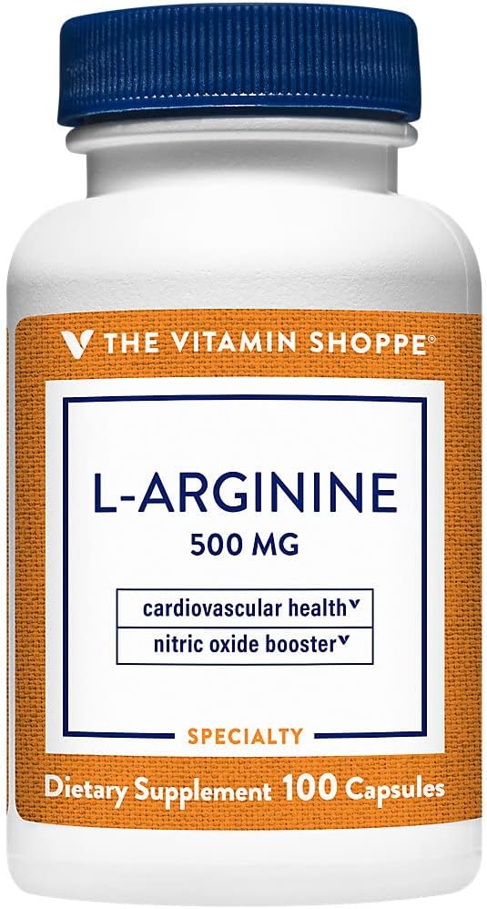 L- Arginin 500 MG - 100 kapsler