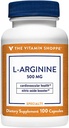 L- Arginin 500 MG - 100 kapsler