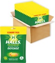 HALLS Defense Assorted Citrus Vitamin C Drops, Kosttilskud Drops, Economy Pack, 12 poser (960 Total Drops)