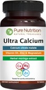 Pure Nutrition Ultra Calcium 1000mg med VIT D3 + K2