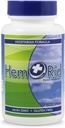 HemRid bedste hæmoride supplement, Reducere kløende, Irritation, Blødning, brænding i 2-5 dage, klinisk testede ingredienser Give hurtig lindring i 120 dage