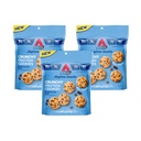 Atkins Bite- Sized Crunchy Protein Cookies, Chokolade Chip, 8g Protein, 4g Fiber, 1g Net Carb, 1g Sukker, Keto Friendly, 3 Tasker (5 Servere Per Bag)