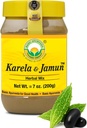 BASIC AYURVEDA Karela & Jamun Herbal Mix Powder Budd124; Traditional Bitter Gourd & Indian BlackBerry Blend Budd124; Natural Plant- Based Supplement for Daily Routine & Lifestyle Support Budding124; 7.05 Oz (200g)