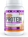 FINAFLEX Clear Protein, Vanilla Caramel - 2 LB - fremmer Muscular Performance & Growth - Milkshake- Like Taste - Lav Carb, Lav Fedt & Gluten Gratis - 27 Servere