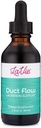 Duct Flow Amning Support - Craged Milk Duct Relief supplement, Herbal Amning Support tinktur for Bryst Engagement Relief og Clogged Milk Ducks (2 Fl. Oz)