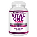 Arazo Nutrition Vital One Multivitamin for kvinder - Daglig Wholefood supplement - 90 Veganske kapsler
