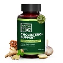 Kolesterol Support med Arjuna, hvidløg, Guggul, Mand Vigor Blend, og andre urter og vitaminer, Understøtter normale Kolesterol Niveauer, 30 dages forsyning, 60 kapsler