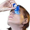 oprydning Eye Drop Hjælper med Silicone Adapter - Nøjagtig, One- Handed Eye Drop Guide for seniorer og pårørende