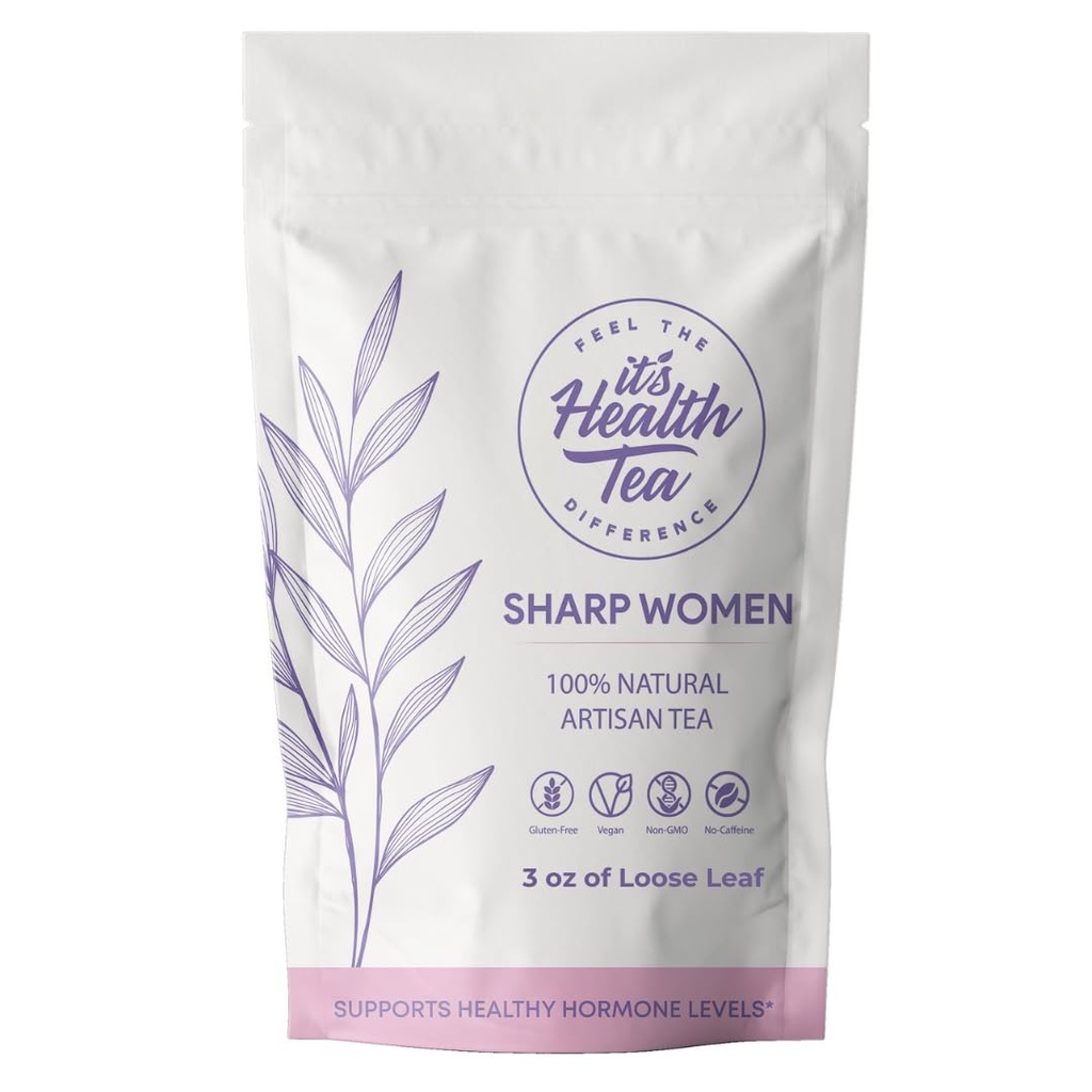 Hormonal Balance Urtete for kvinder - Coffeine- Free Medic124; Understøtter menstruation Komfort, sund flow & PMS Relief Medic124; 35 Tea Tasker Inkluderet 124; 100% Natural Herbal Blend