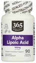 365 af Whole Foods Market, Alpha Lipoic Acid 100mg, 90 Count