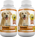 Amazing gurkemeje til hunde Curcumin Pet Antioxidant, Eliminerer fælles smerte Betændelse, 120 Chews
