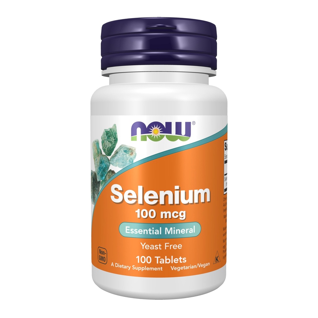 NU Kosttilskud, Selen (L- Selenomethionin) 100 mcg, Essential Mineral *, 100 tabletter
