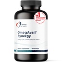 Design for sundhed Omegavail Synergy - Omega Complex for voksne - Omega 3-6-7-9 Fedtsyrer fra Borage og Macadamia Oil + triglycerid (TG) Fiskeolie med DHA & EPA (60 Softgels)