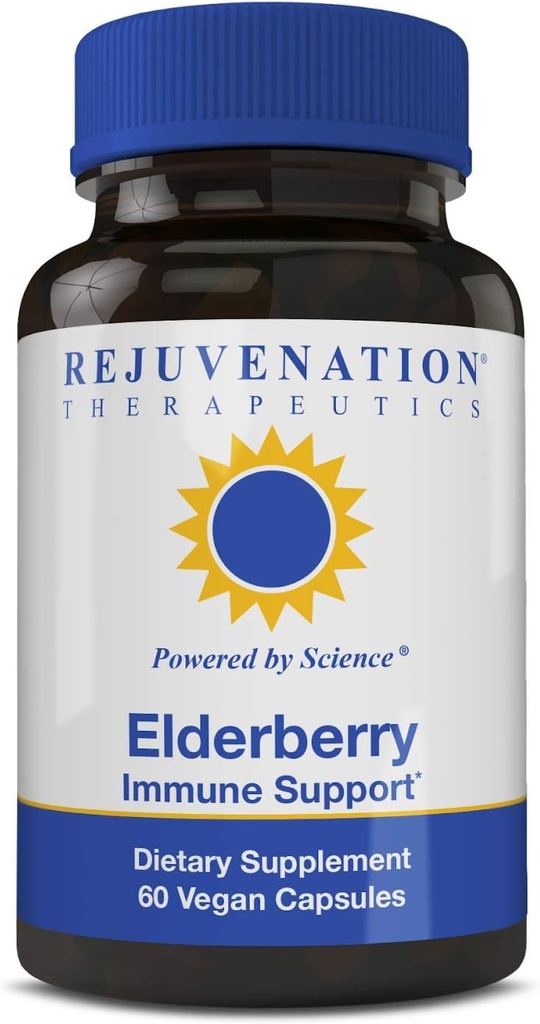 Foryngelse Terapeutik Elderberry - Elderberry Kapsler til immunstøtte -Elderberry Cold Fighter