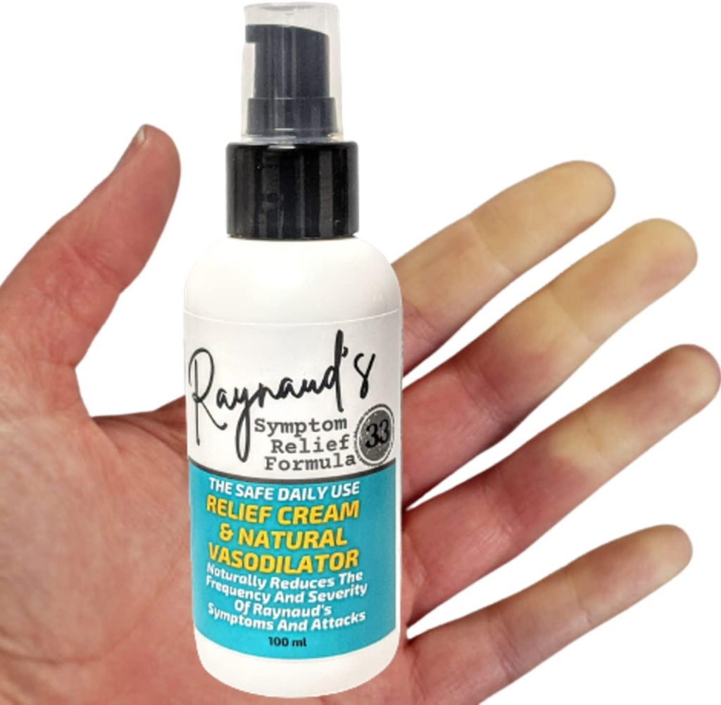 Raynaud 's symptom relief tematisk behandling creme Få Rid af Painful Cold White Stiff Fingers og Legetøj. Naturlige vasodilator Formel Forbedrer cirkulation og armaturer hænder og fødder.