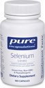 Pure Encapsulations Selenium (Citrate) - for Immune System Support & Cellular Health - Antioxidant Supplement - Supports Blood Flow* - Gluten Free & Vegan - 180 Capsules