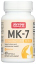 Jarrow Formulas MK- 7 90 mcg - Bioactive Form of Vitamin K2- 60 Servering (Softgels) - for Bone & Kardiovaskulære Sundhed - Vitamin K2 MK- 7 Kosttilskud - K2 Vitamin Supplement MK- 7 - Gluten Free