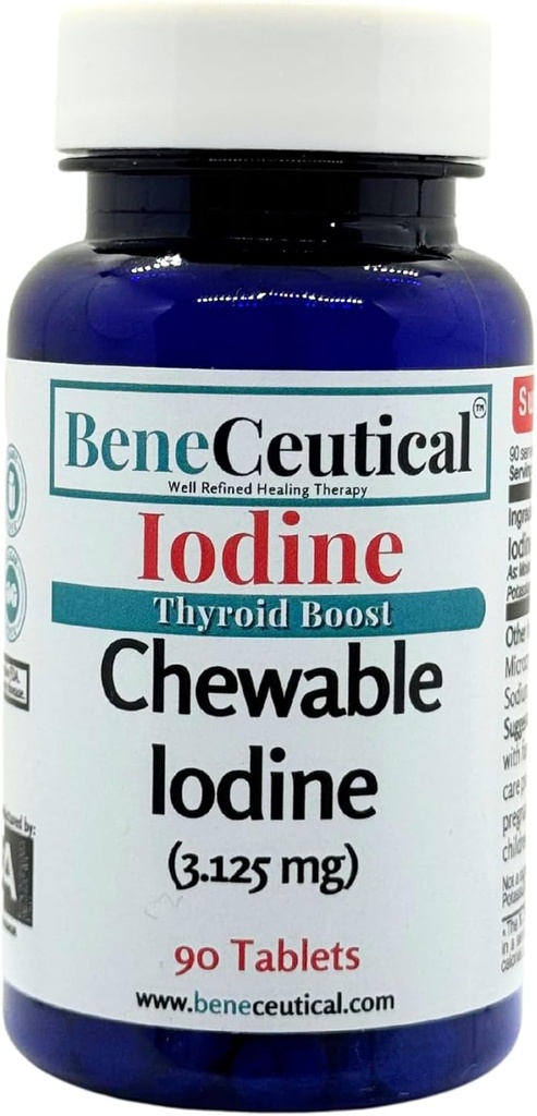 Chewable Jod Thyroid Boost 3, 5 mg 90 Tælling