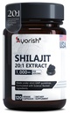 Pure Shilajit Capsules 1000mg 120 Greve med Fulvic syre & 85 + Trace mineraler for forbedret energi og immunforsvar Mænd og kvinder bedre end Shilajit Resin
